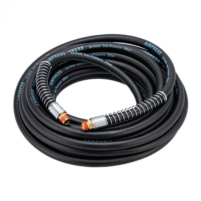 Mangueiras de ar universais 10 m 8 mm PVC com conjunto de acoplamentos