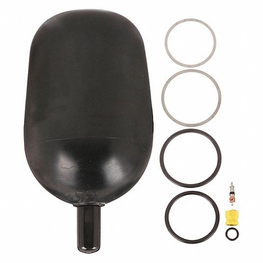 Kit de reparo de acumulador PARKER: volume de fluido de 58 pol³, 66 pol³, 4VV73, -20 a 200 °F