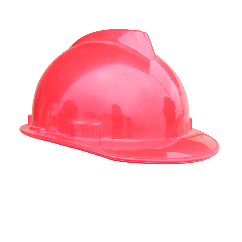 Capacete de Proteção Vermelho