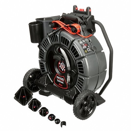 Bico de cabeça rebatível RIDGID: para Jetter KJ-1750, conexão de 1/8 pol., 0 mangueiras