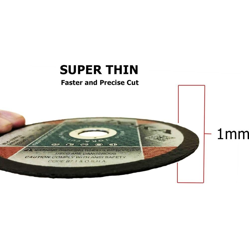 Roda de corte inoxidável Toka TS46 4