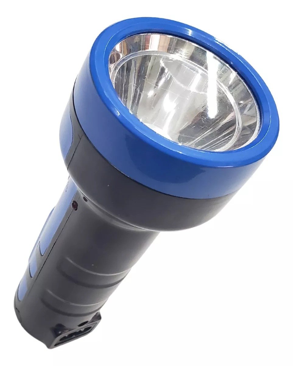 Lanterna Led Recarregavel Bivolt 1 Led 3w Max 611w3 14,5cm