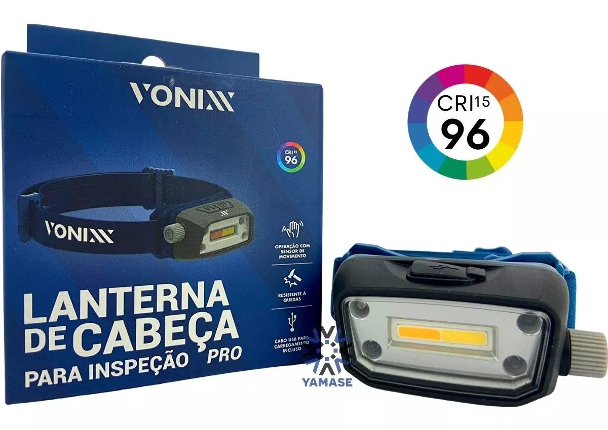 Lanterna De Cabeça Para Inspeção Automotiva Pro 3w Vonixx